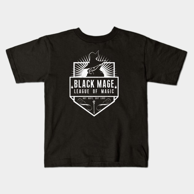 League of Magic: Dark Kids T-Shirt by machmigo